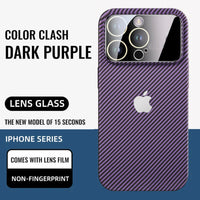 Carbon iPhoneCase Shipmycase Asher-Purple iPhone 15 PRO MAX Without