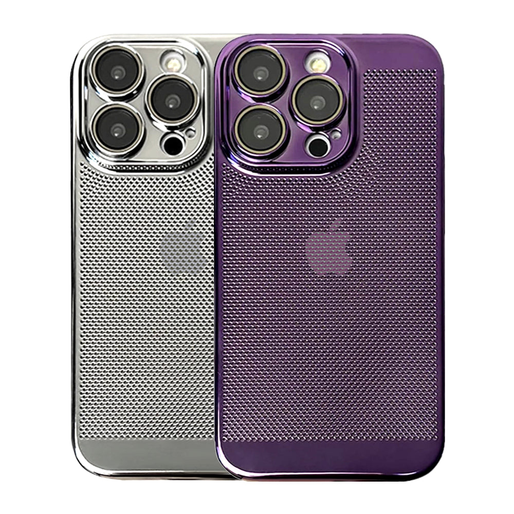 Hugo iPhoneCase shipmycase 2pack-Silver-and-Purple iPhone 15 Pro Max 