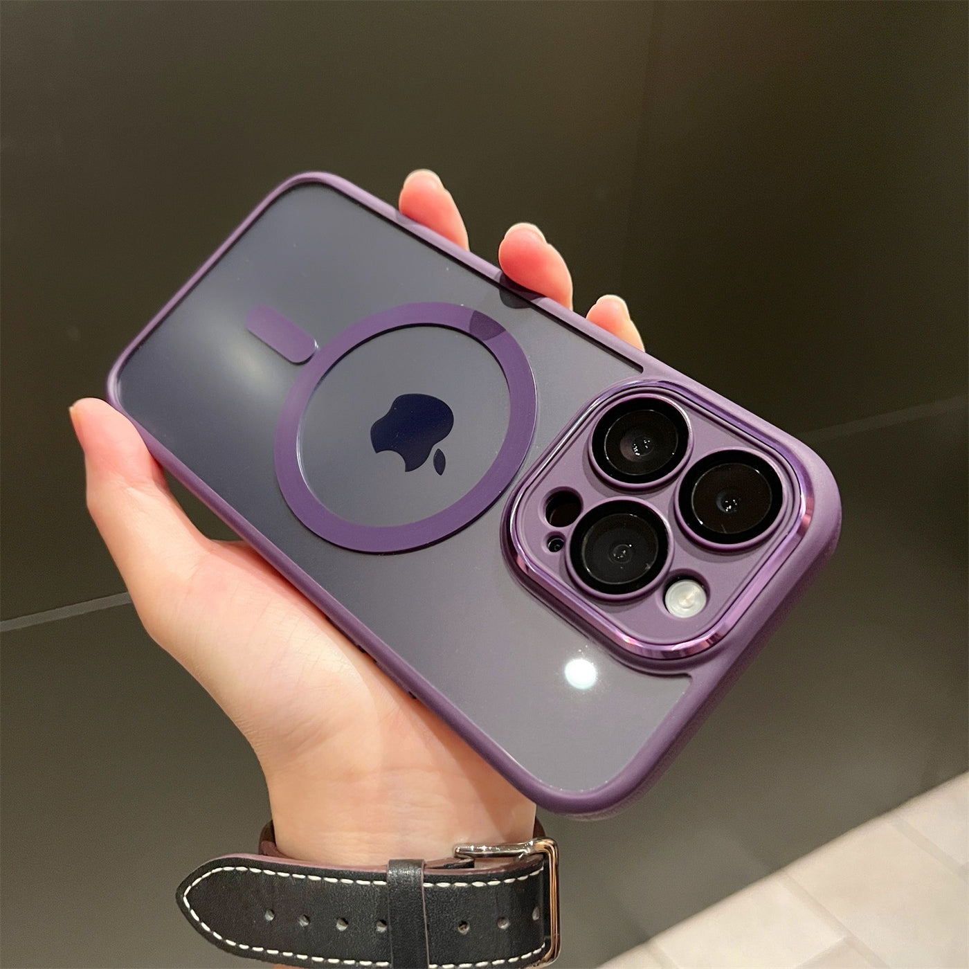 Liam iPhoneCase shipmycase iPhone 15 Pro Max Purple 