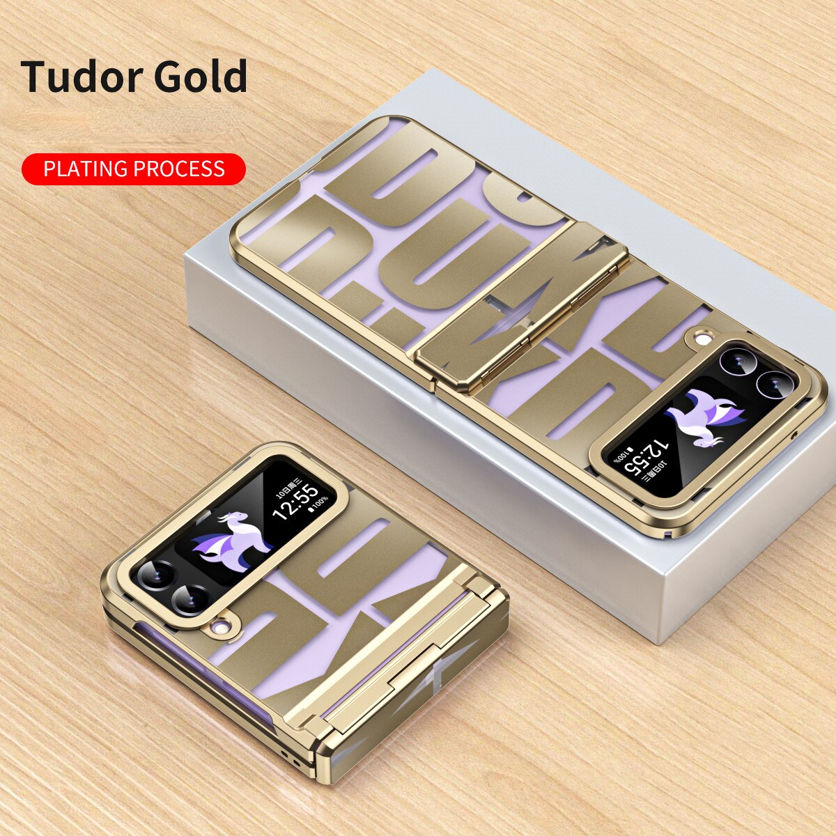 Sachiel Samsung Case Shipmycase Gold Galaxy Z Flip 4 