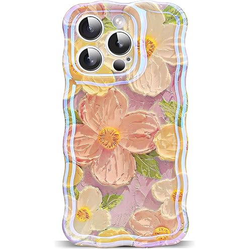 🔥Promoción de último día 49 % de descuento - Exquisita funda para teléfono con pintura al óleo colorida para iPhone 