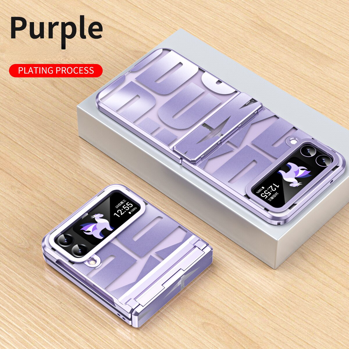 Sachiel Samsung Case Shipmycase Purple Galaxy Z Flip 4 