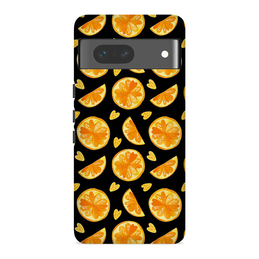 Refresh Orange |  Fruit Season Customize Phone Case shipmycase Google Pixel 6 Pro BOLD (ULTRA PROTECTION) 
