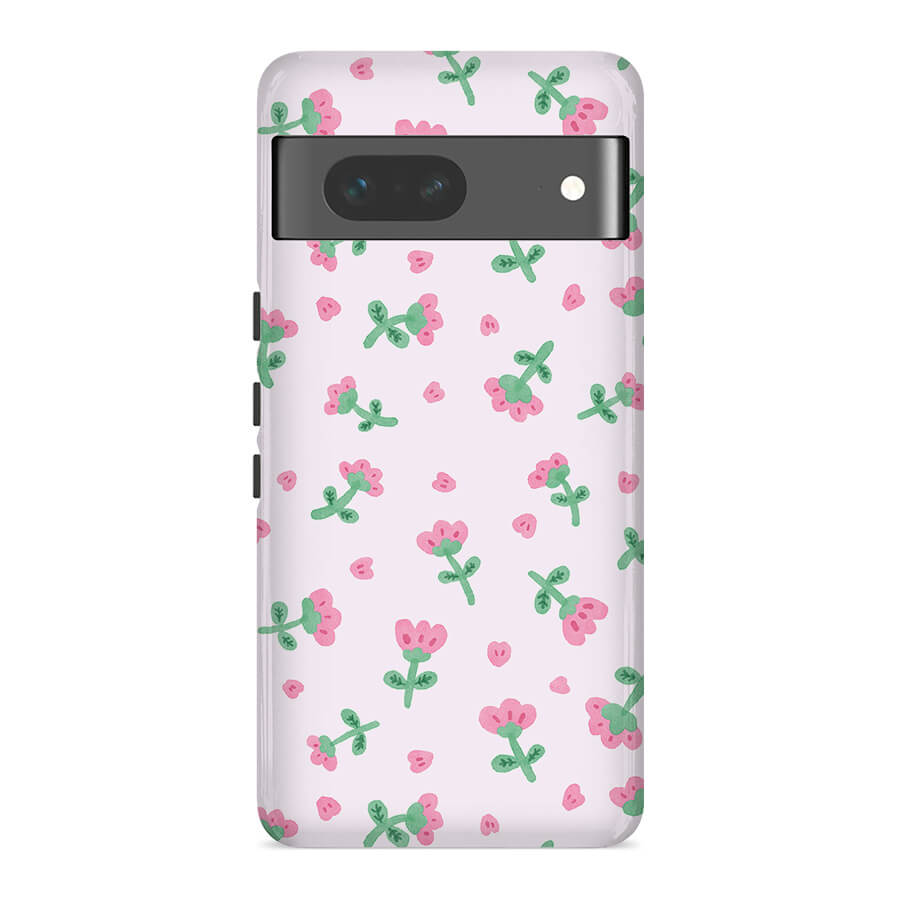 Beta Flower | Retro Floral Case Customize Phone Case shipmycase Google Pixel 7 Pro BOLD (ULTRA PROTECTION) 