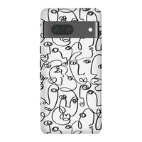 Abstract face | Abstract Case Customize Phone Case shipmycase Google Pixel 6 Pro BOLD (ULTRA PROTECTION) 