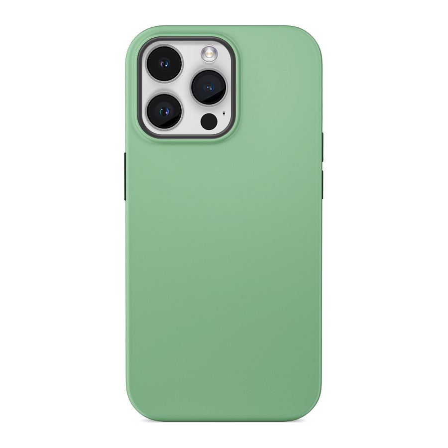 Pure Apple Green | Pure Color Classic Case Customize Phone Case shipmycase iPhone 15 Pro Max BOLD (ULTRA PROTECTION) 