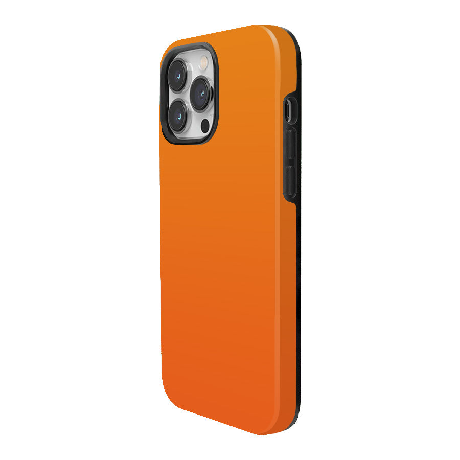 Pure Energetic Orange | Pure Color Classic Case Customize Phone Case shipmycase   