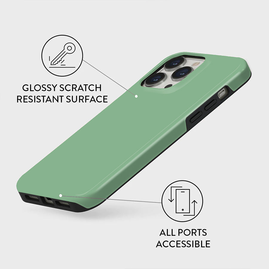 Pure Apple Green | Pure Color Classic Case Customize Phone Case shipmycase   