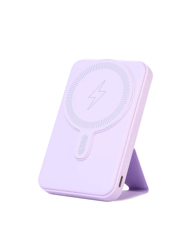 Purple MagSafe Battery Booster Stand Customize shipmycase   