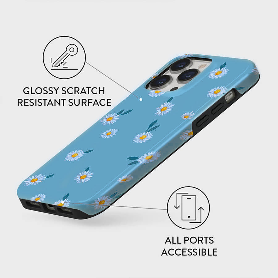 Daisy Daydream | Retro Floral Case Customize Phone Case shipmycase   