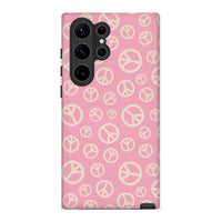 Groovy Peace Sign | Retro Y2K Cases Customize Phone Case shipmycase Galaxy S23 Plus BOLD (ULTRA PROTECTION) 