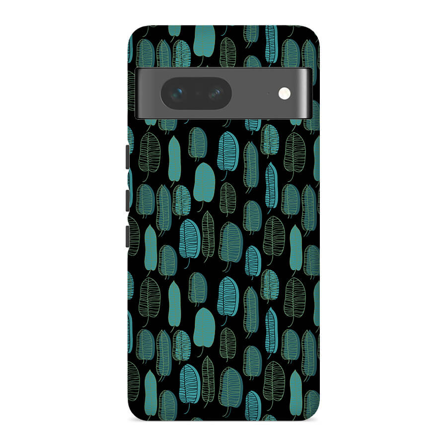 Green Leaves | Retro Floral Case Customize Phone Case shipmycase Google Pixel 7 Pro BOLD (ULTRA PROTECTION) 