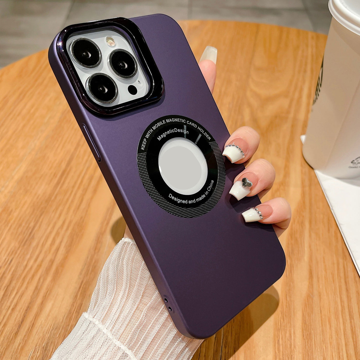 Kabos  Shipmycase Purple iPhone 14 PRO MAX 