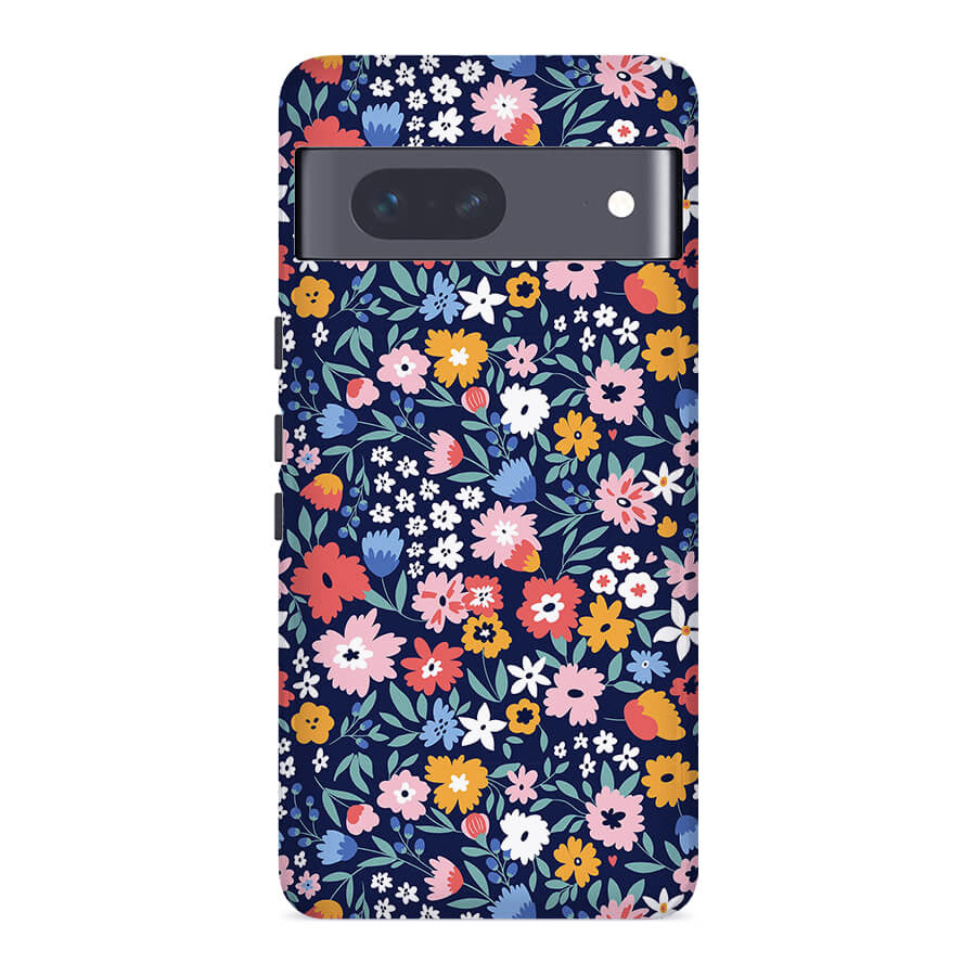 Flower Falling for You | Plum Floral Case Customize Phone Case shipmycase Google Pixel 8 Pro BOLD (ULTRA PROTECTION) 