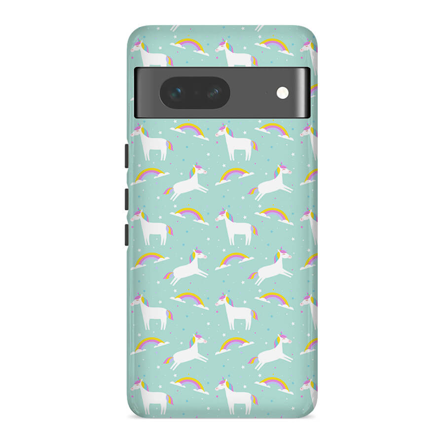 Unicorn | Abstract Retro Case Customize Phone Case shipmycase Google Pixel 6 Pro BOLD (ULTRA PROTECTION) 