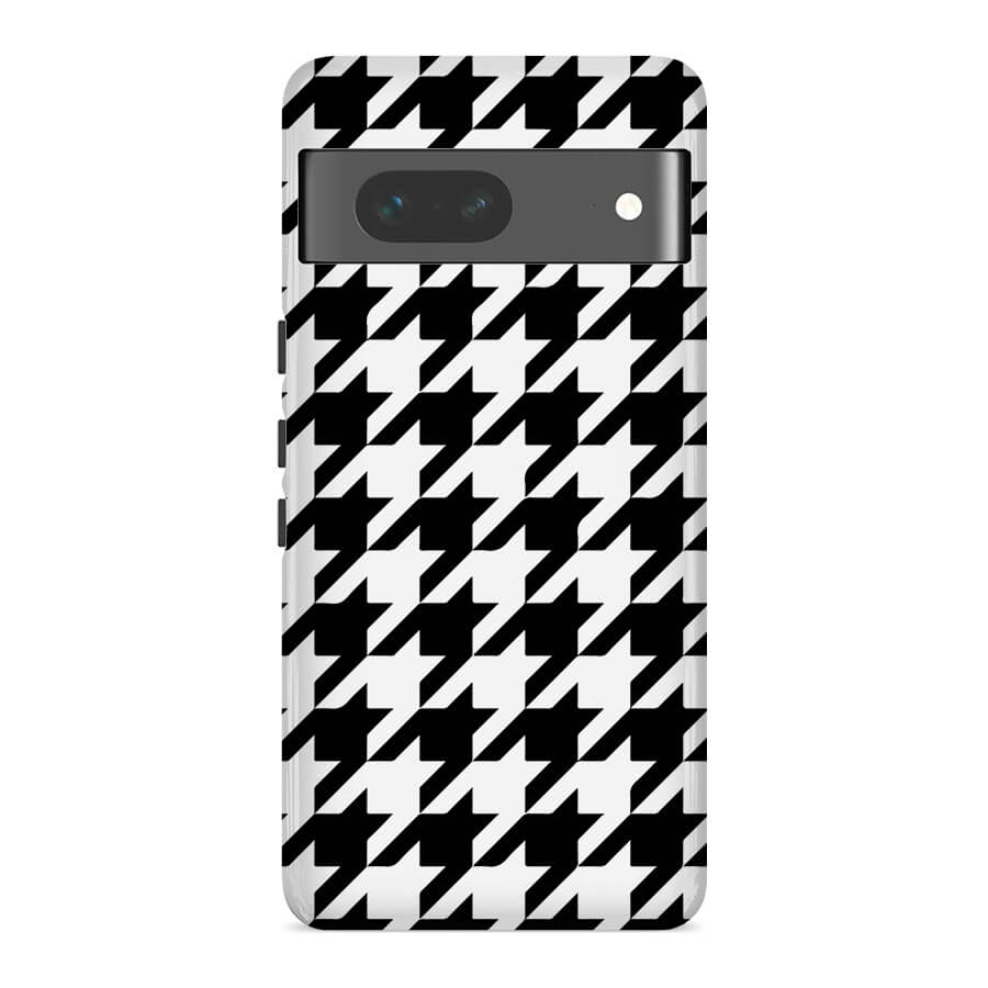 Black And White | Abstract Retro Case Customize Phone Case shipmycase Google Pixel 7 Pro BOLD (ULTRA PROTECTION) 