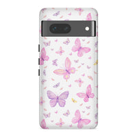 Pink Butterfly | Retro Y2K Case Customize Phone Case shipmycase Google Pixel 6 Pro BOLD (ULTRA PROTECTION) 