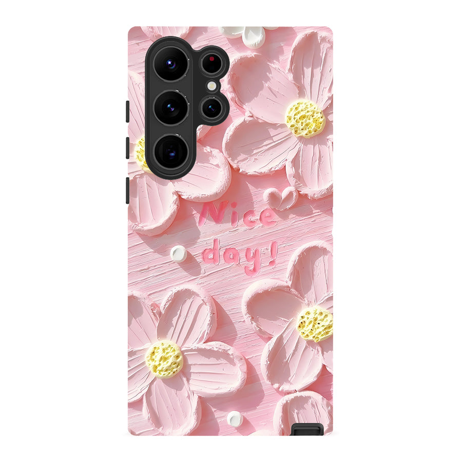 Bloomique | Retro Flower Case Customize Phone Case shipmycase Galaxy S24 Ultra BOLD (ULTRA PROTECTION) 