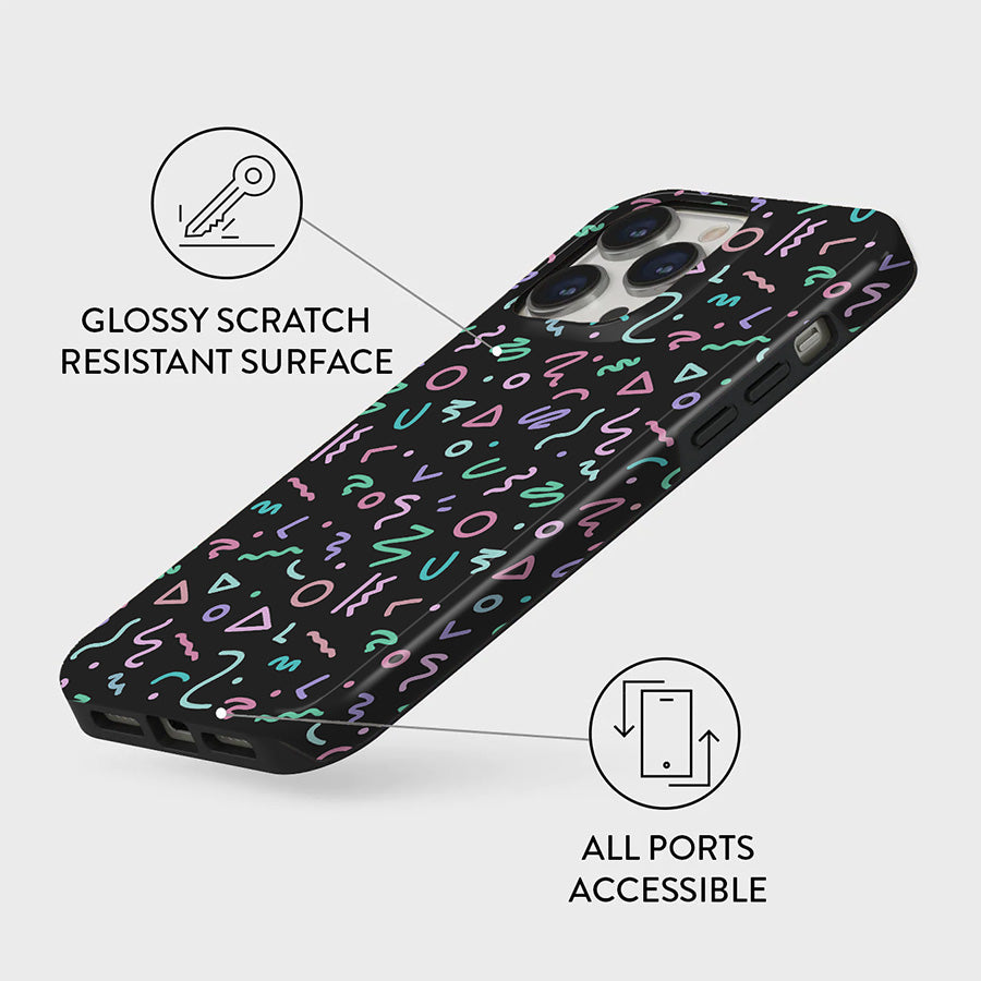 Glow In The Dark | Abstract Retro Case Customize Phone Case shipmycase   