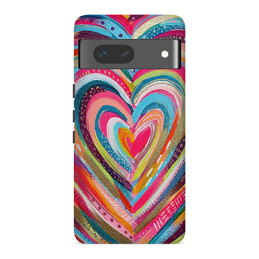 Overflowing Love | Valentine's Case Customize Phone Case shipmycase Google Pixel 8 Pro BOLD (ULTRA PROTECTION) 