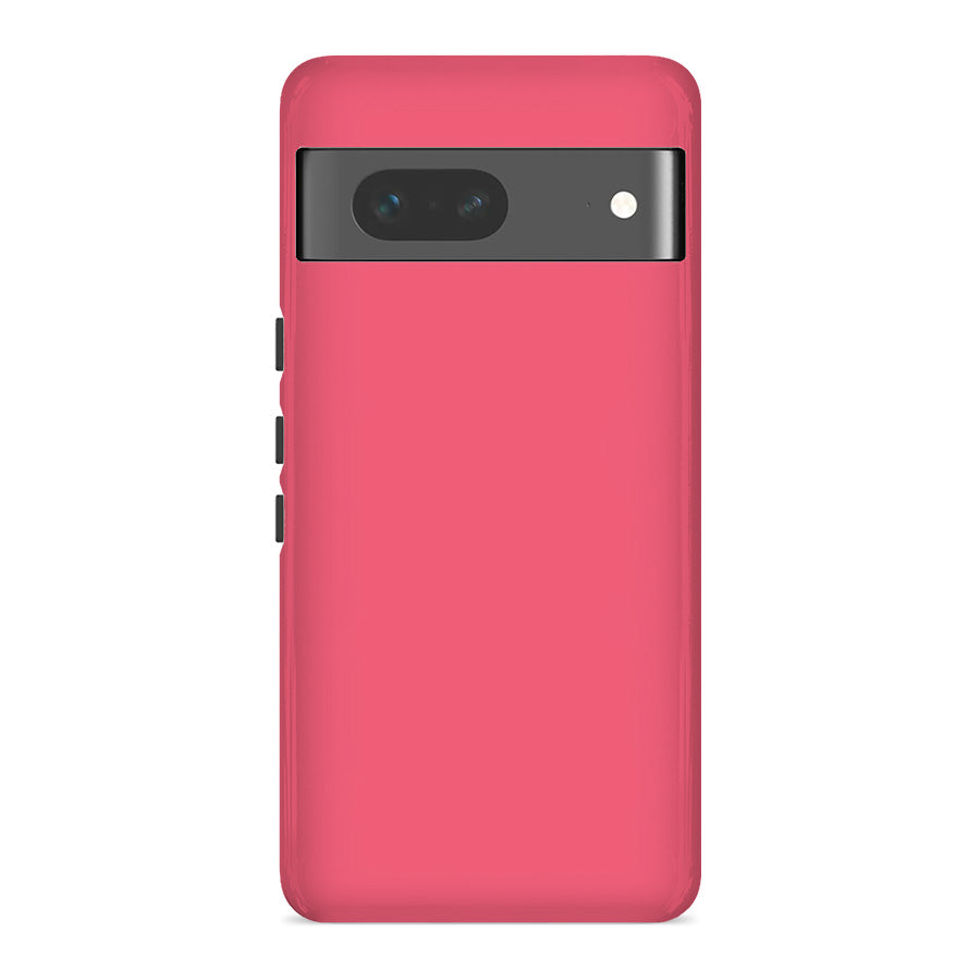 Pure Rouge Pink | Pure Color Classic Case Customize Phone Case shipmycase Google Pixel 8 Pro BOLD (ULTRA PROTECTION) 