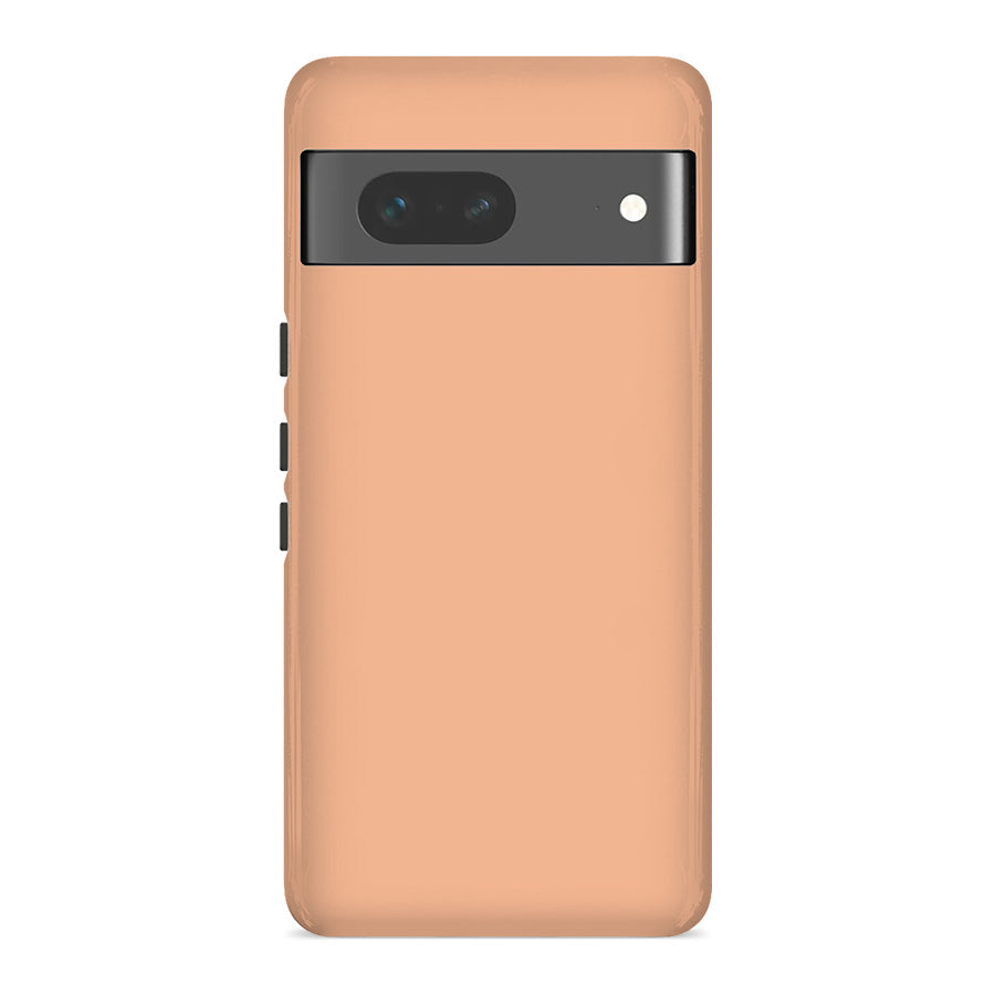 Pure Peach Fuzz | Pure Color Classic Case Customize Phone Case shipmycase Google Pixel 8 Pro BOLD (ULTRA PROTECTION) 