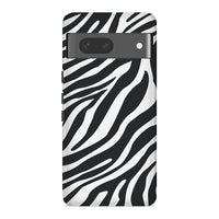 Playful Zebra | Abstract Retro Case Customize Phone Case shipmycase Google Pixel 8 Pro BOLD (ULTRA PROTECTION) 