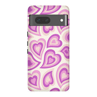 Multiple Hearts | Retro Y2K Case Customize Phone Case shipmycase Google Pixel 8 Pro BOLD (ULTRA PROTECTION) 