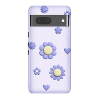 Purple Sunflower | Retro Y2K Case Customize Phone Case shipmycase Google Pixel 8 Pro BOLD (ULTRA PROTECTION) 
