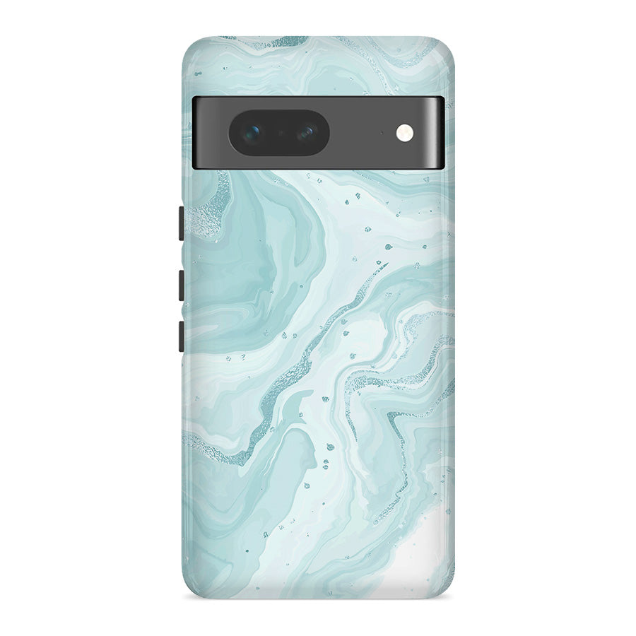 Fresh Breeze | Classy Marble Case Customize Phone Case shipmycase Google Pixel 8 Pro BOLD (ULTRA PROTECTION) 