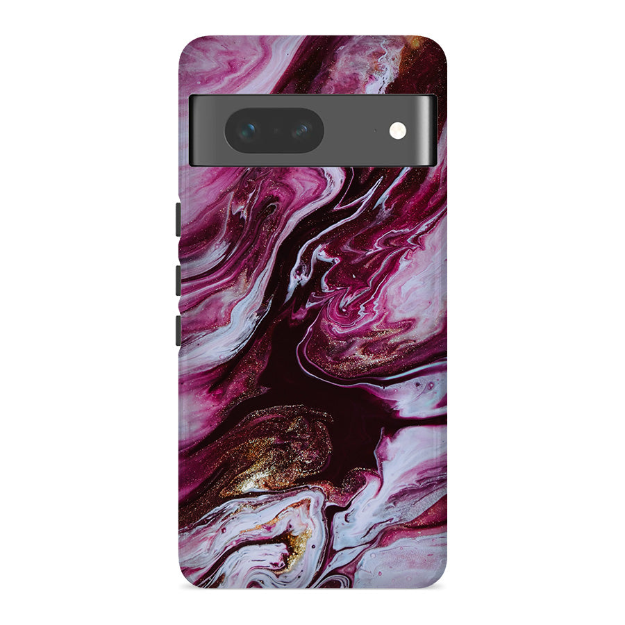Purple Skies | Classy Marble Case Customize Phone Case shipmycase Google Pixel 8 Pro BOLD (ULTRA PROTECTION) 