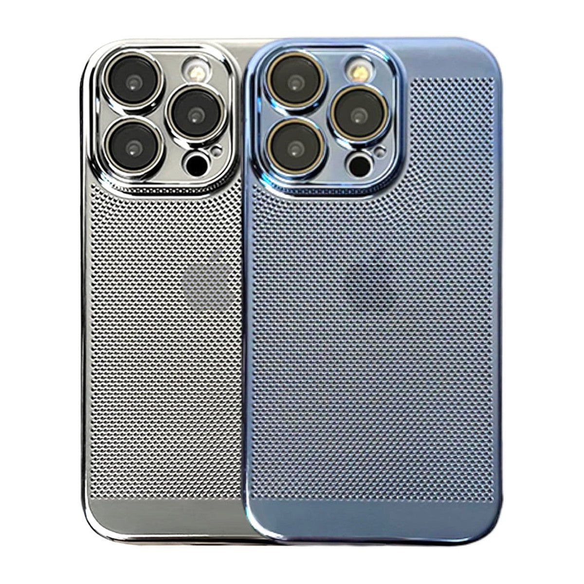 Hugo iPhoneCase shipmycase 2pack-Silver-and-IcyBlue iPhone 15 Pro Max 