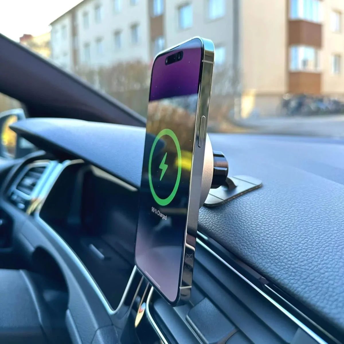 Magnetic Car Charger & Phone Holder