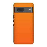 Pure Energetic Orange | Pure Color Classic Case Customize Phone Case shipmycase Google Pixel 8 Pro BOLD (ULTRA PROTECTION) 