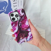 Purple Skies | Classy Marble Case