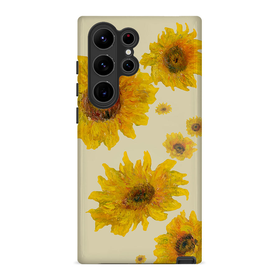 Van gogh Sunflowers | Retro Flower Case Customize Phone Case shipmycase Galaxy S24 Ultra BOLD (ULTRA PROTECTION) 