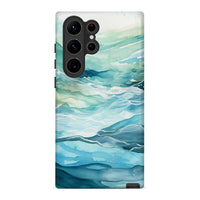 Ocean Waves | Summer Customize Phone Case shipmycase Galaxy S23 Ultra BOLD (ULTRA PROTECTION) 