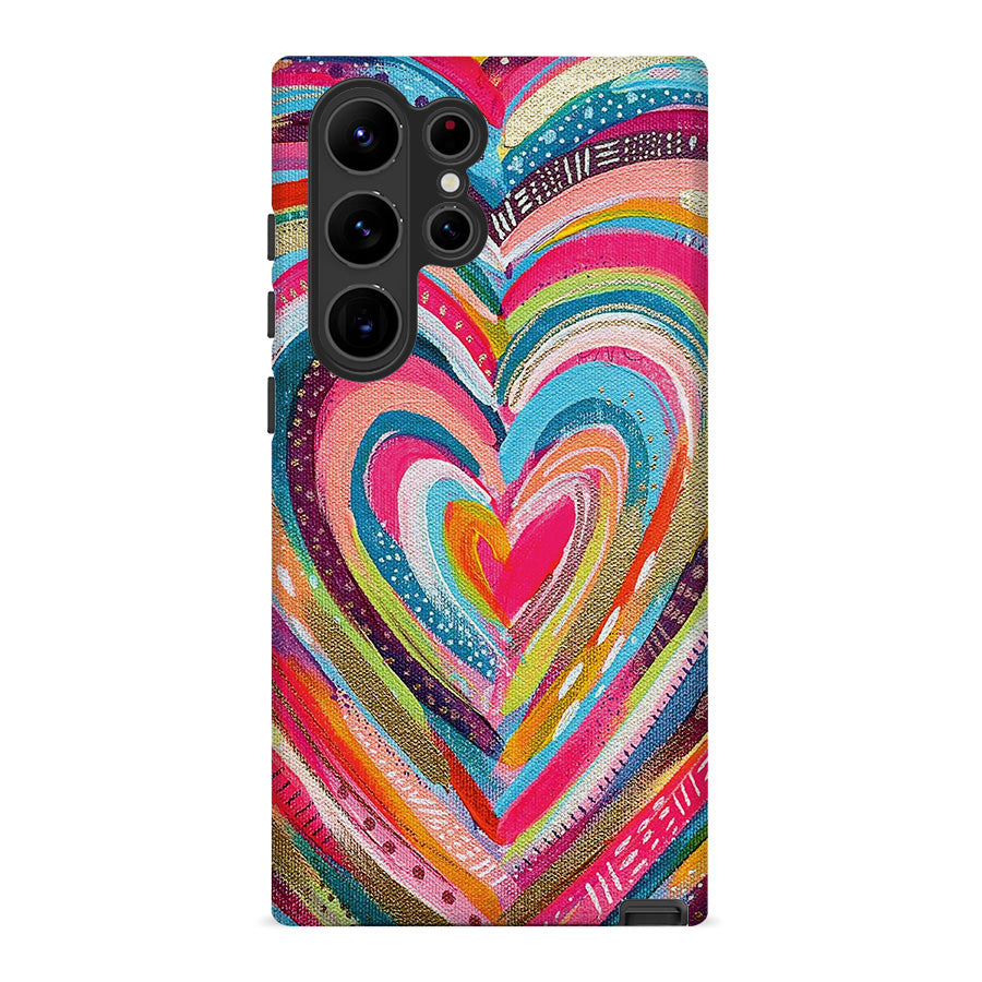 Overflowing Love | Valentine's Case Customize Phone Case shipmycase Galaxy S24 Ultra BOLD (ULTRA PROTECTION) 