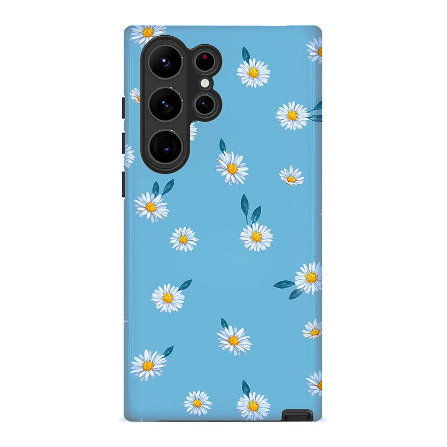 Daisy Daydream | Retro Floral Case Customize Phone Case shipmycase Galaxy S24 Ultra BOLD (ULTRA PROTECTION) 