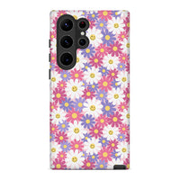 Sun Flower  | Retro Y2K Case Customize Phone Case shipmycase Galaxy S24 Ultra BOLD (ULTRA PROTECTION) 