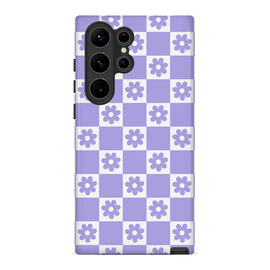 Purple Bloom Boom | Retro Y2K Case Customize Phone Case shipmycase Galaxy S24 Ultra BOLD (ULTRA PROTECTION) 