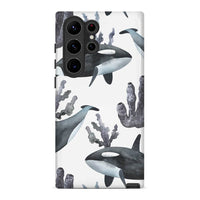Aquatic Dance | Summer Customize Phone Case shipmycase Galaxy S23 Ultra BOLD (ULTRA PROTECTION) 