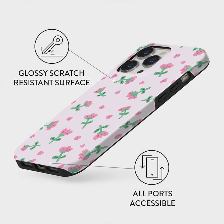 Beta Flower | Retro Floral Case Customize Phone Case shipmycase   