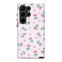 Beta Flower | Retro Floral Case Customize Phone Case shipmycase Galaxy S23 Ultra BOLD (ULTRA PROTECTION) 