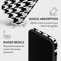 Black And White | Abstract Retro Case Customize Phone Case shipmycase   