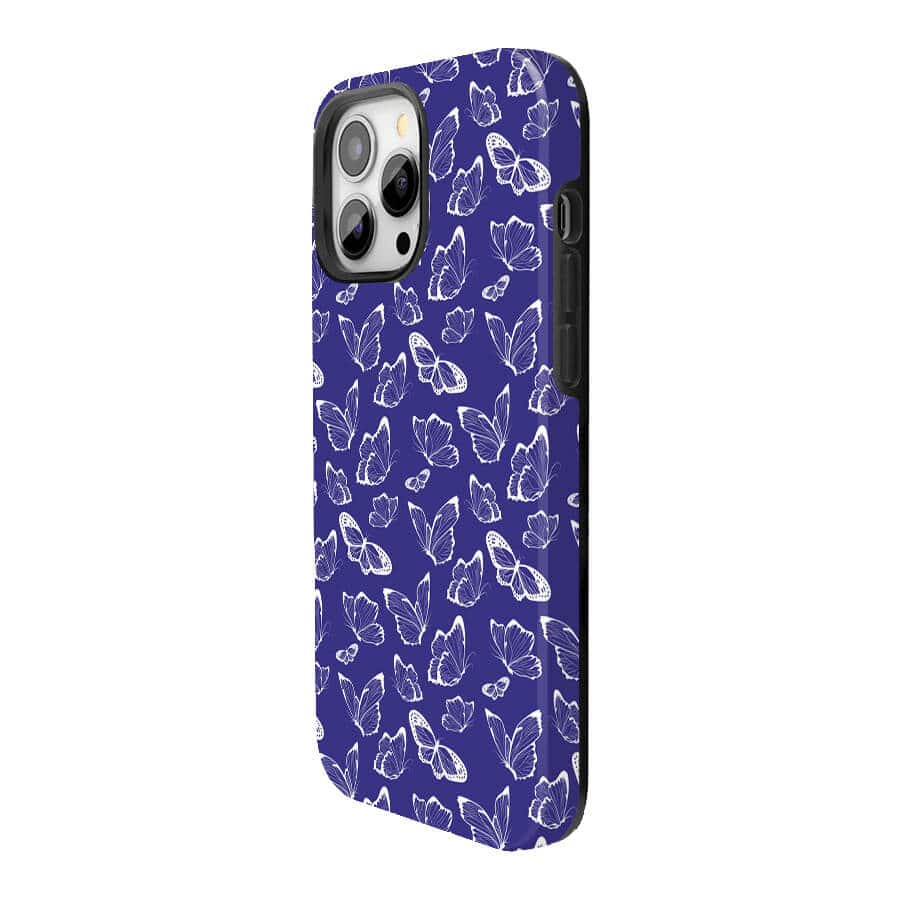 Blue Butterfly | Retro Y2K Case Customize Phone Case shipmycase   