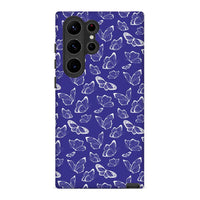 Blue Butterfly | Retro Y2K Case Customize Phone Case shipmycase Galaxy S23 Ultra BOLD (ULTRA PROTECTION) 