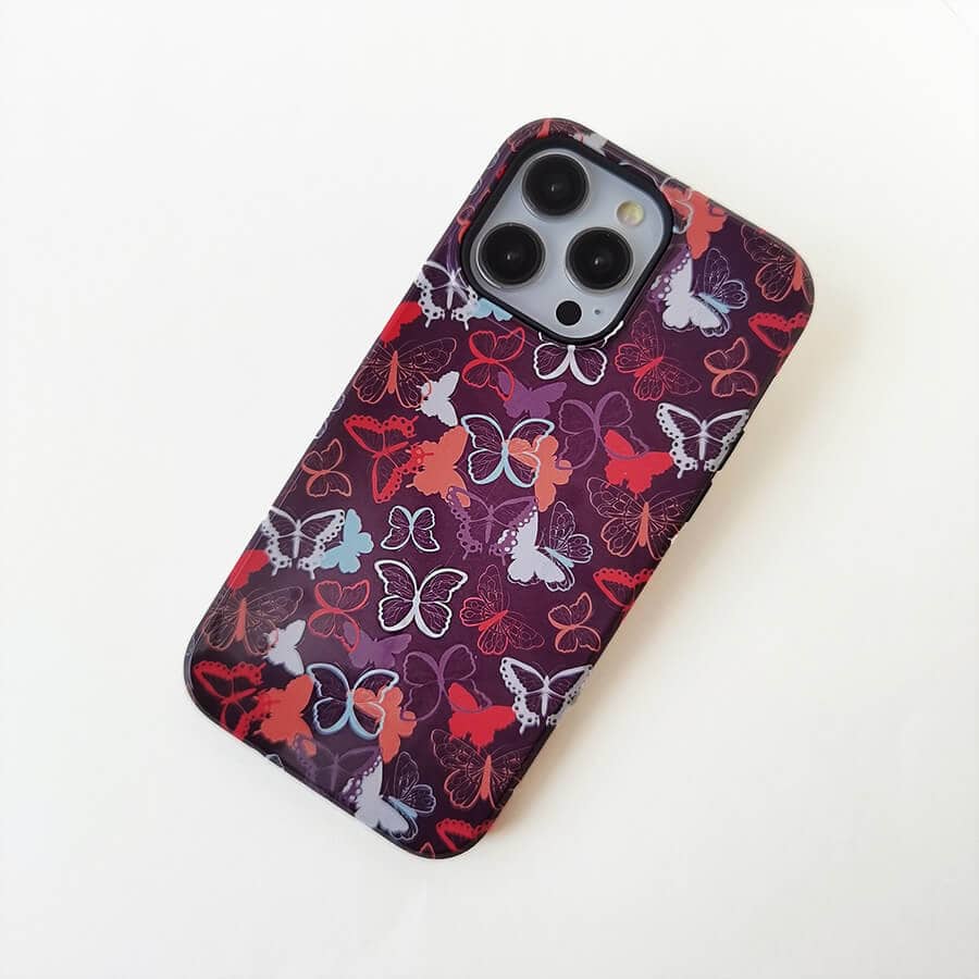 Butterfly Printing | Retro Animal Case Customize Phone Case shipmycase   