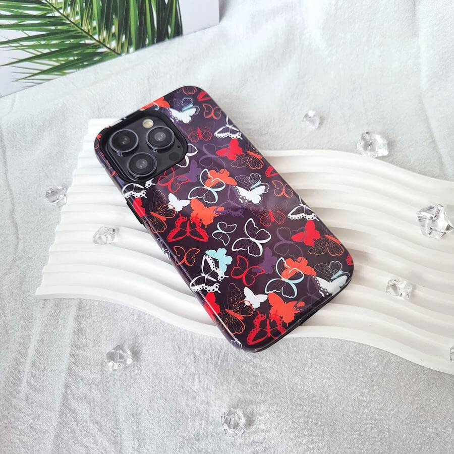 Butterfly Printing | Retro Animal Case Customize Phone Case shipmycase   