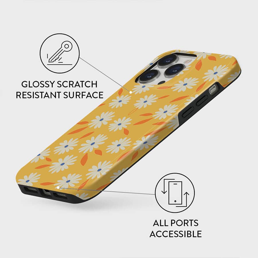 Chrysanthemum | Retro Floral Case Customize Phone Case shipmycase   